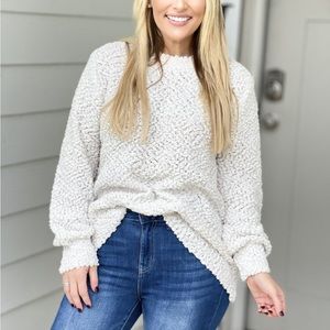 Zenana Popcorn Sweater